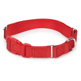 Martingale Quick Release Collar - 18-26 Inch - Red